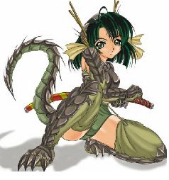 Twilight Dragon Girl